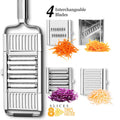 Stainless Steel Grater, Vegetable And Fruit Slicer, Peeler