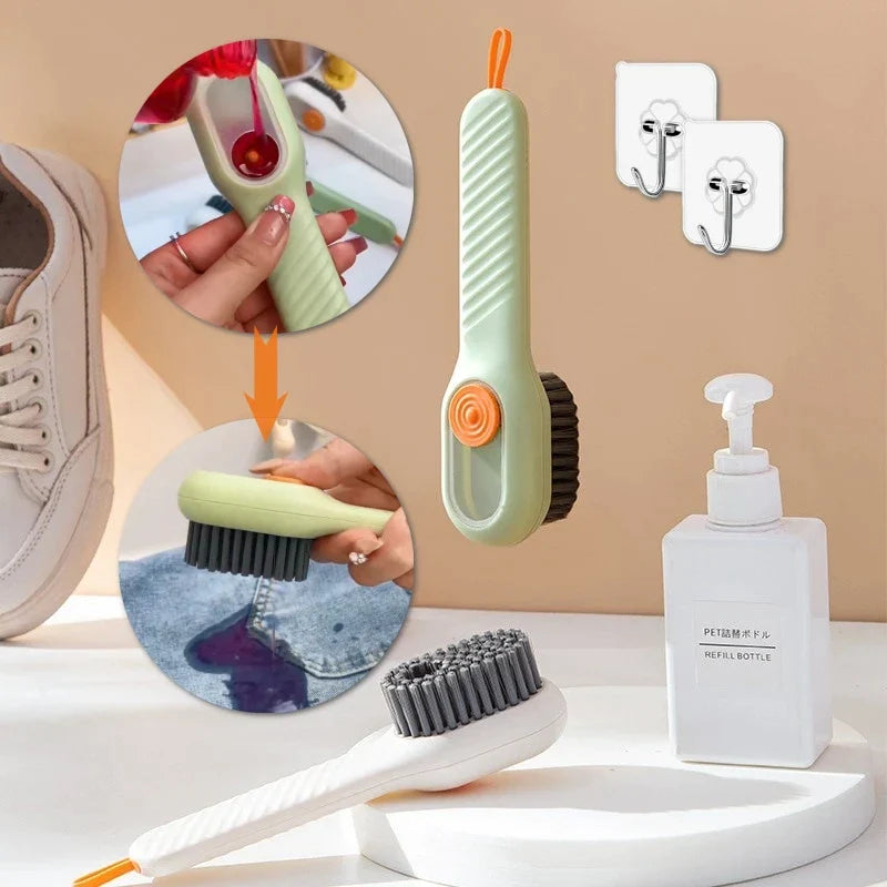 Multifunctional Scrubbing Brush With Soap Dispenser - Buy 1 Get 1 Free